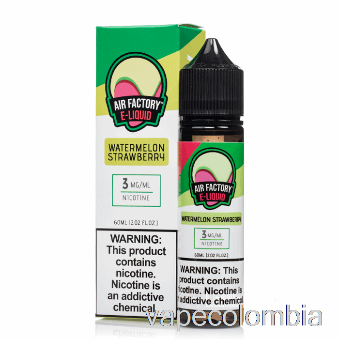 Vape Recargable Sandía Fresa - Air Factory - 60ml 0mg